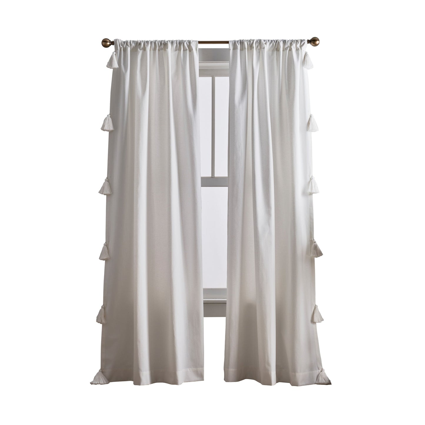Peri Home Chunky Tassel Vorhang-Paar