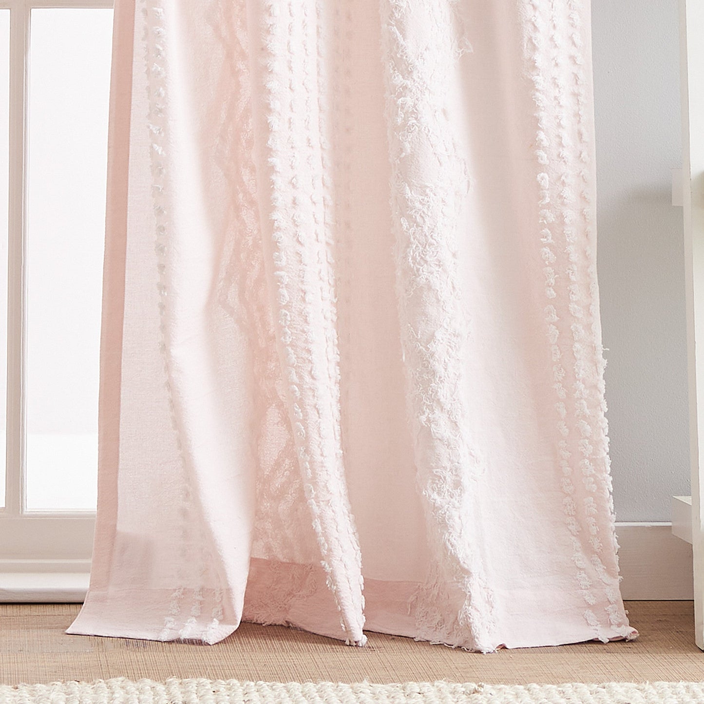 Peri Home Cut Geo Curtain Panel Paar