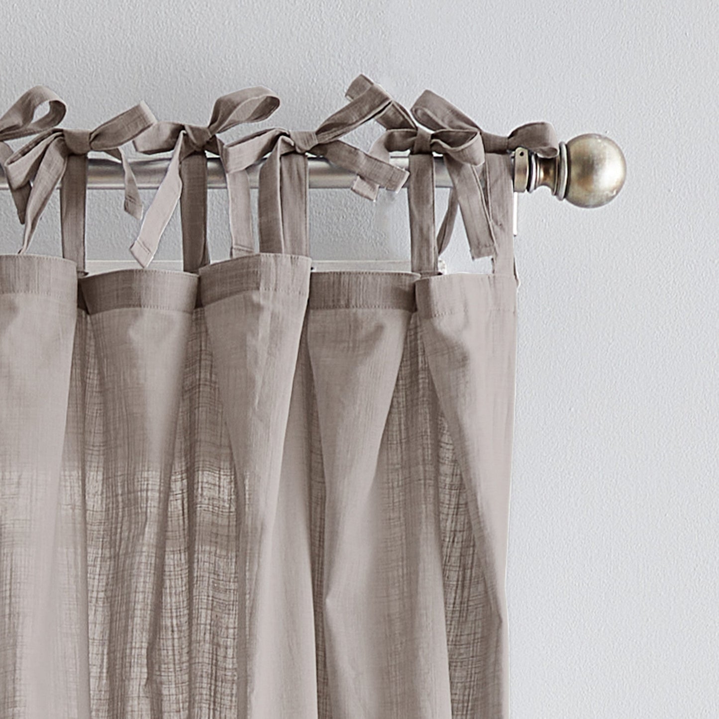 Peri Home 100% Baumwolle Sheer Curtain Panel Paar