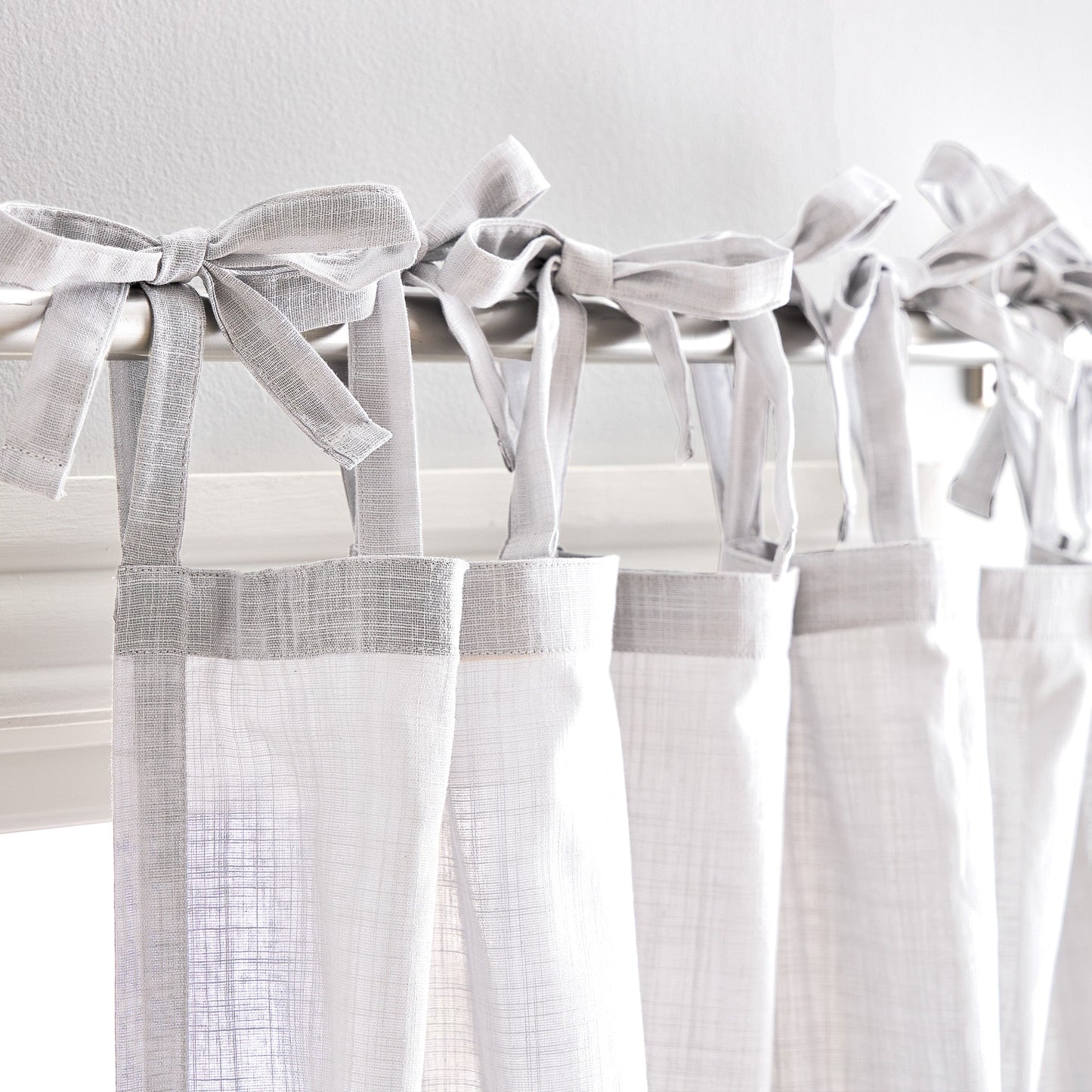 Peri Home 100% Baumwolle Sheer Curtain Panel Paar