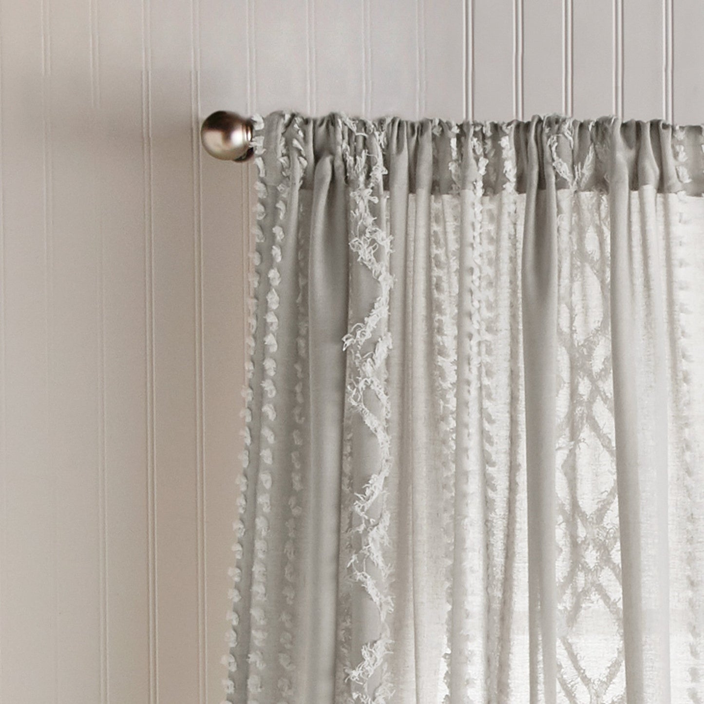 Peri Home Cut Geo Curtain Panel Paar