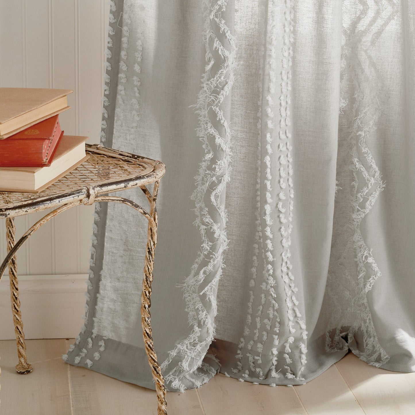 Peri Home Cut Geo Curtain Panel Paar
