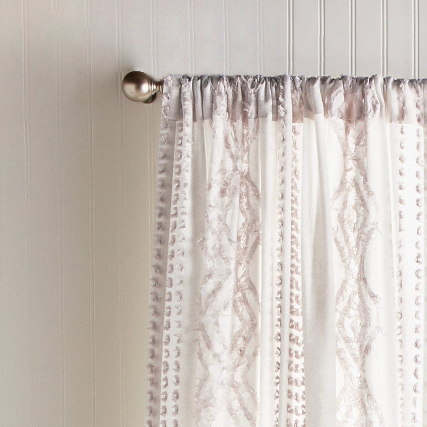 Peri Home Cut Geo Curtain Panel Paar