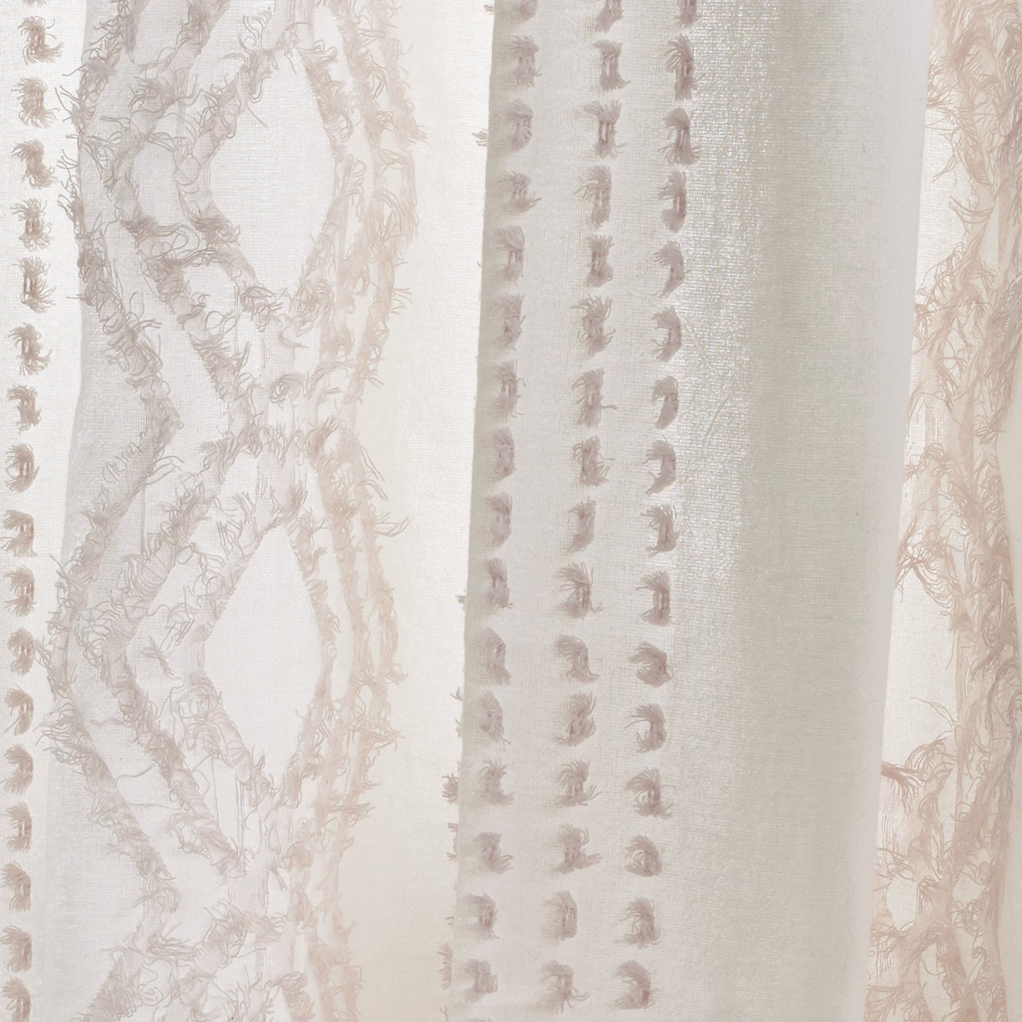 Peri Home Cut Geo Curtain Panel Paar