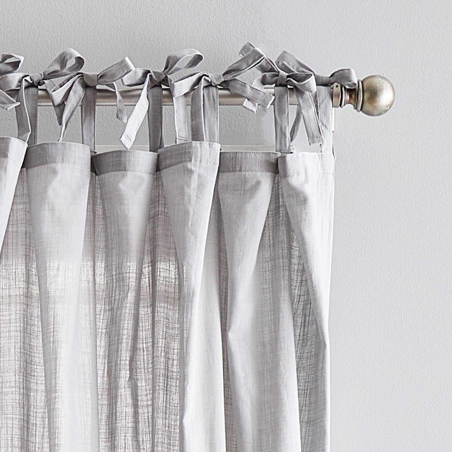 Peri Home 100% Baumwolle Sheer Curtain Panel Paar