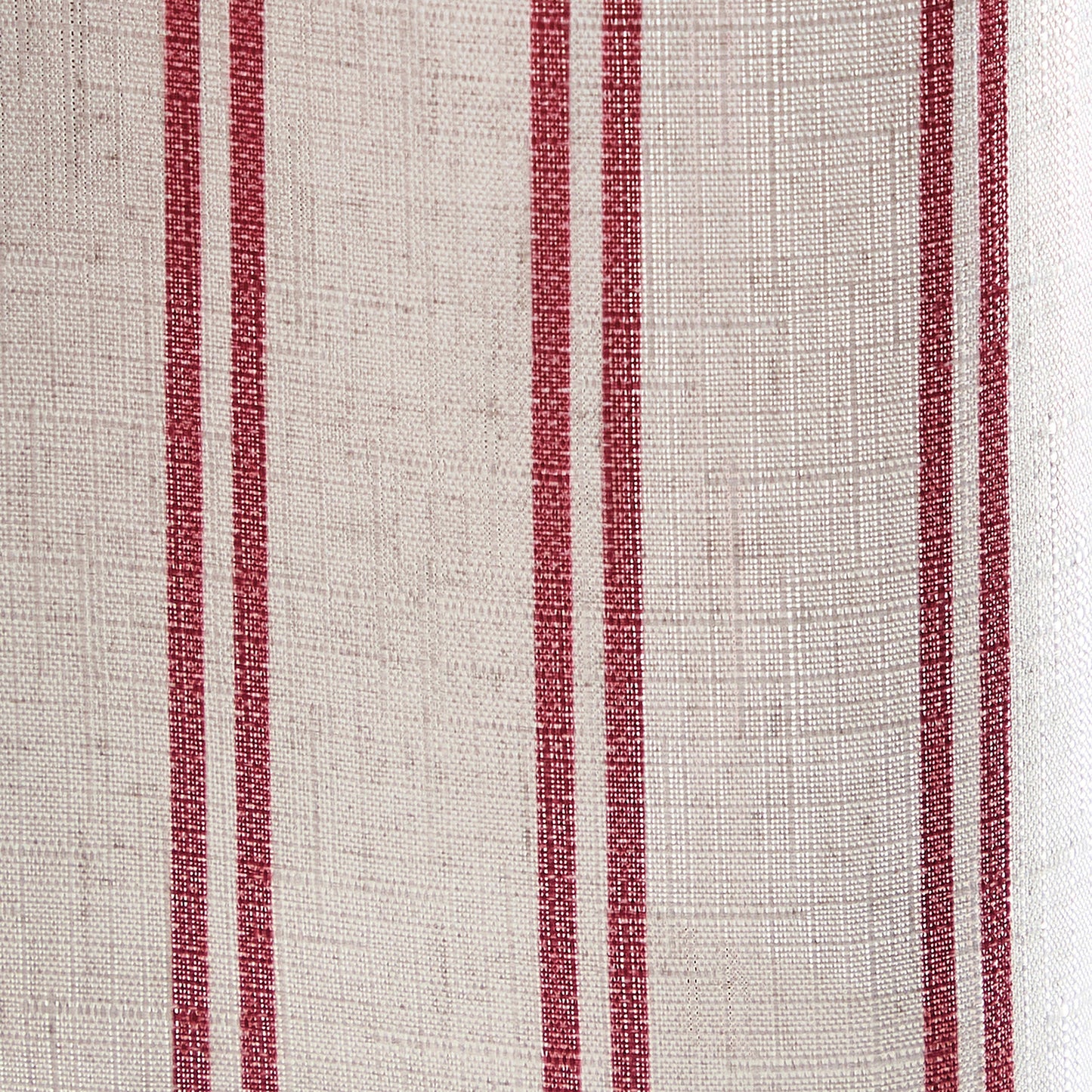 Curtainworks Banner Stripe 3-teiliges Tier und Valance Set