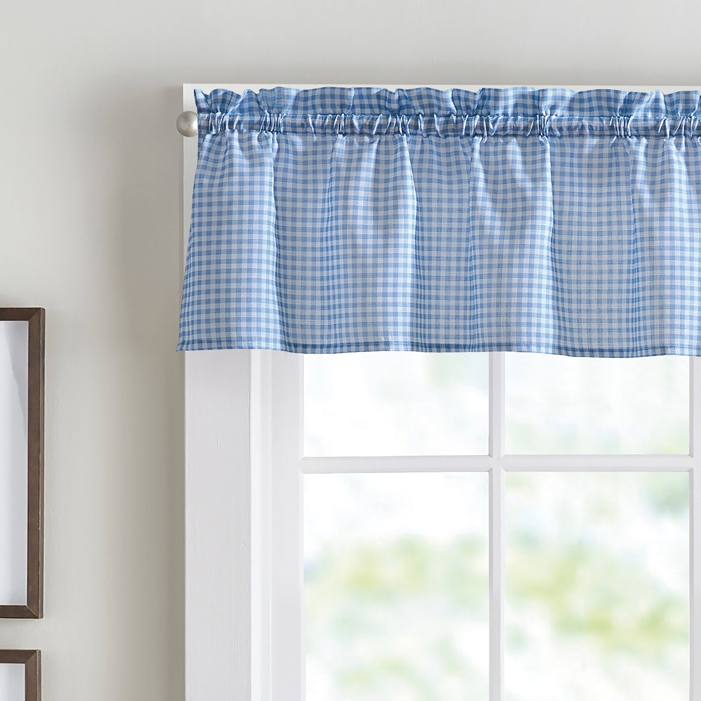 Curtainworks Gingham 3-Piece Tier und Valance Set