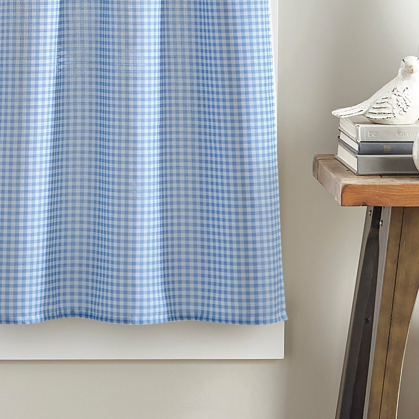 Curtainworks Gingham 3-Piece Tier und Valance Set