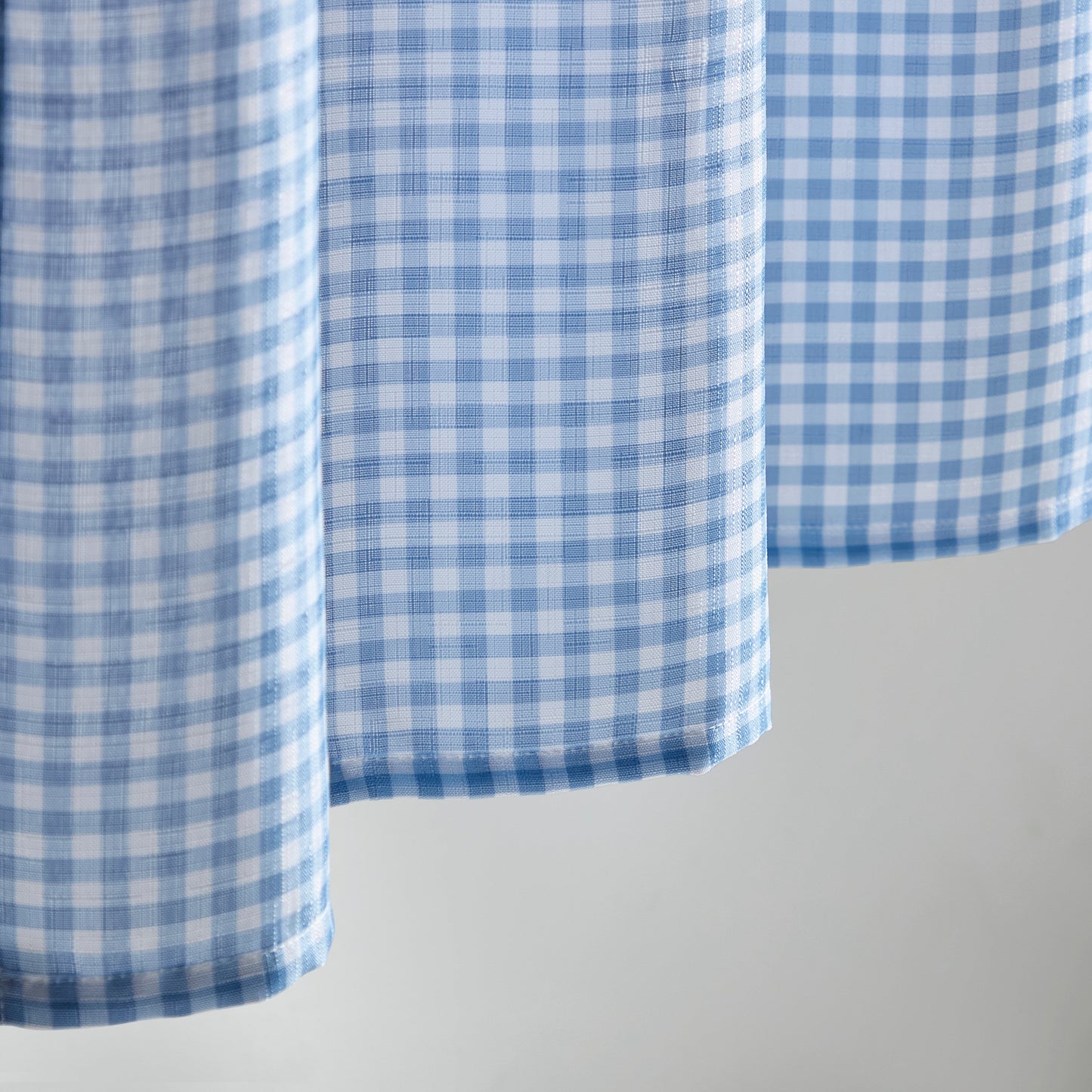 Curtainworks Gingham 3-Piece Tier und Valance Set