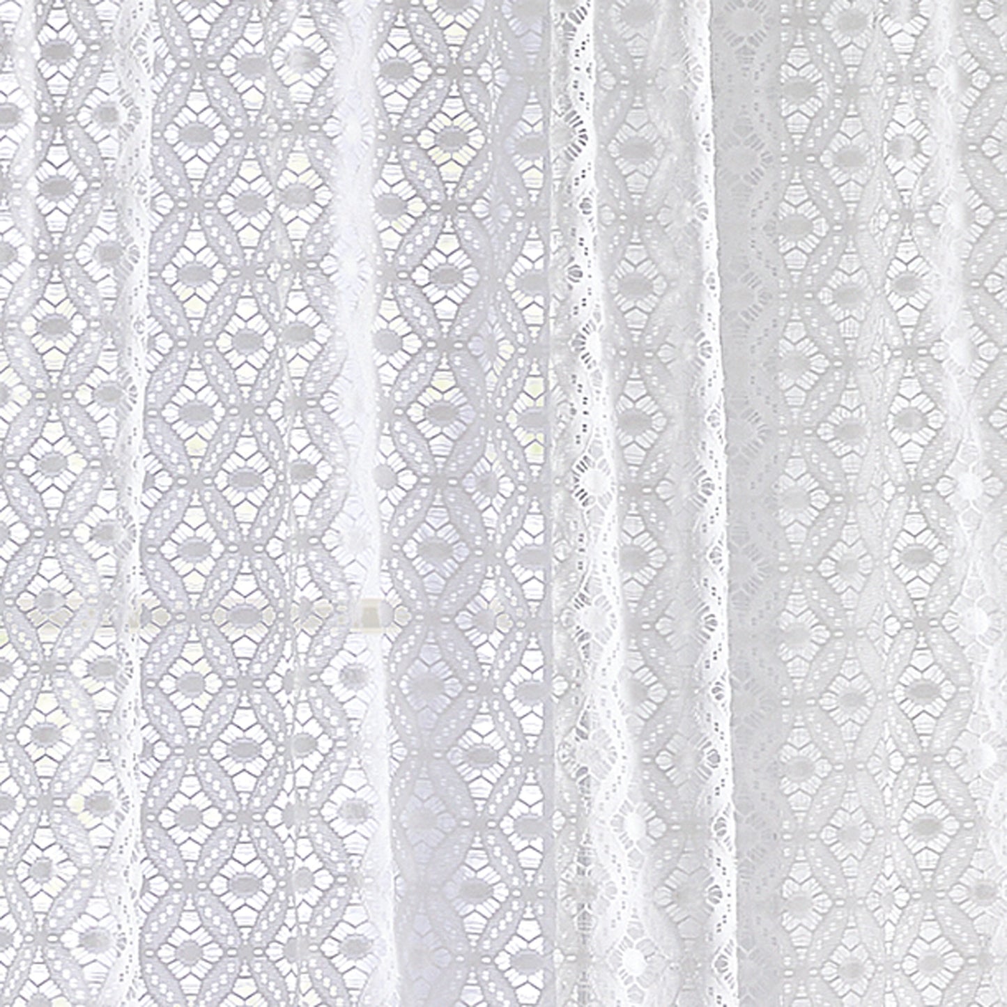 Martha Stewart Canterbury Lace Curtain Panel Paar