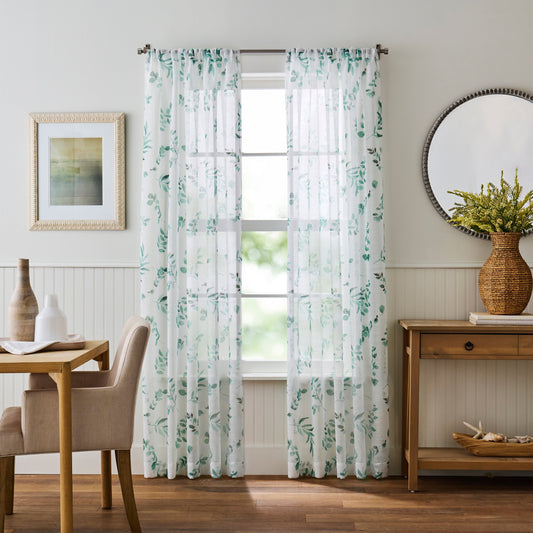 Martha Stewart Madison Curtain Panel Paar