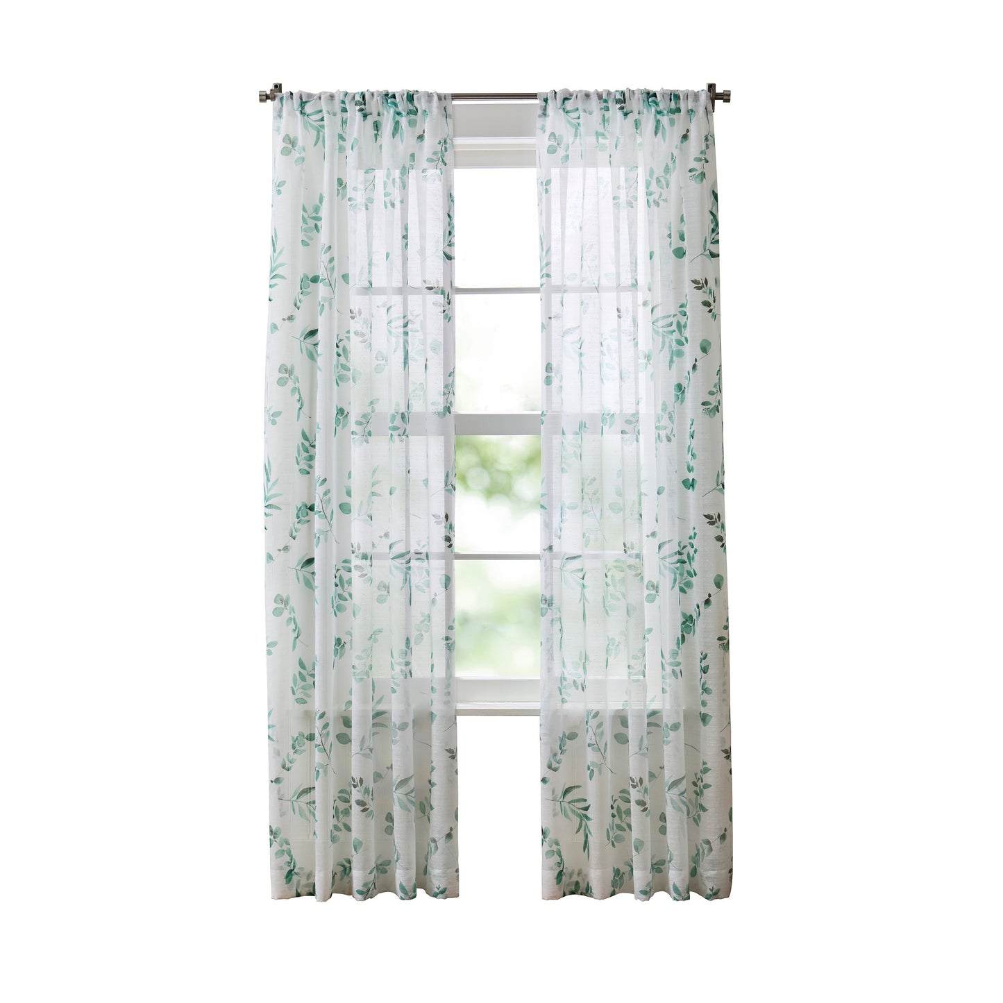 Martha Stewart Madison Curtain Panel Paar