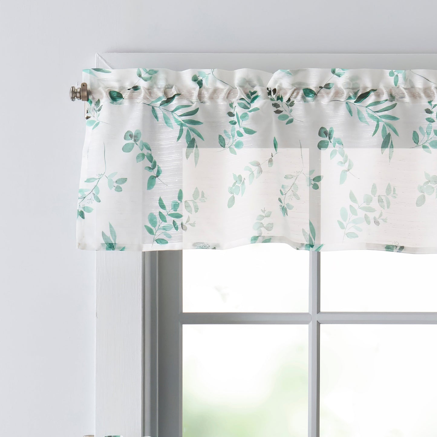 Martha Stewart Madison Valance und Tiers 3-teiliges Set
