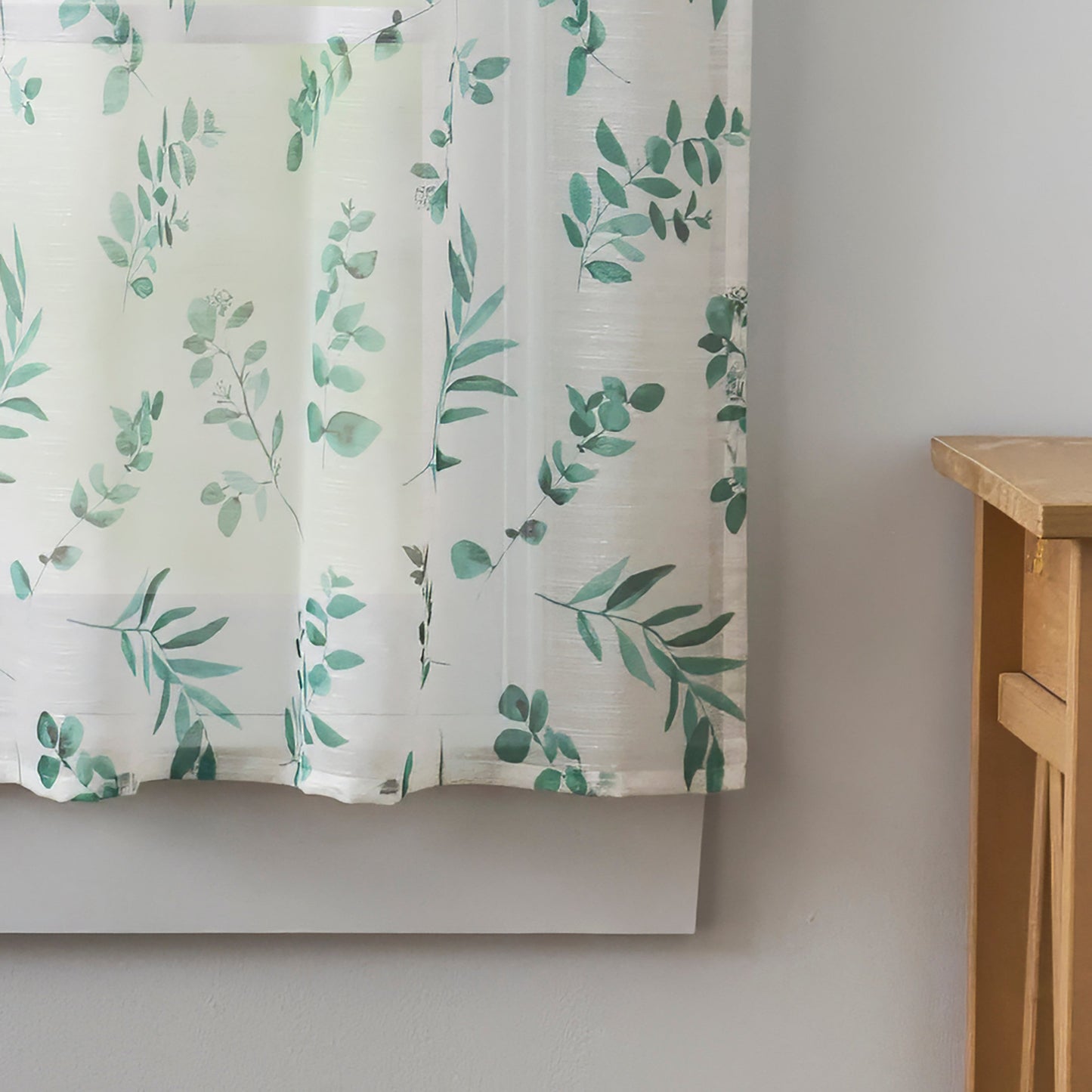 Martha Stewart Madison Valance und Tiers 3-teiliges Set