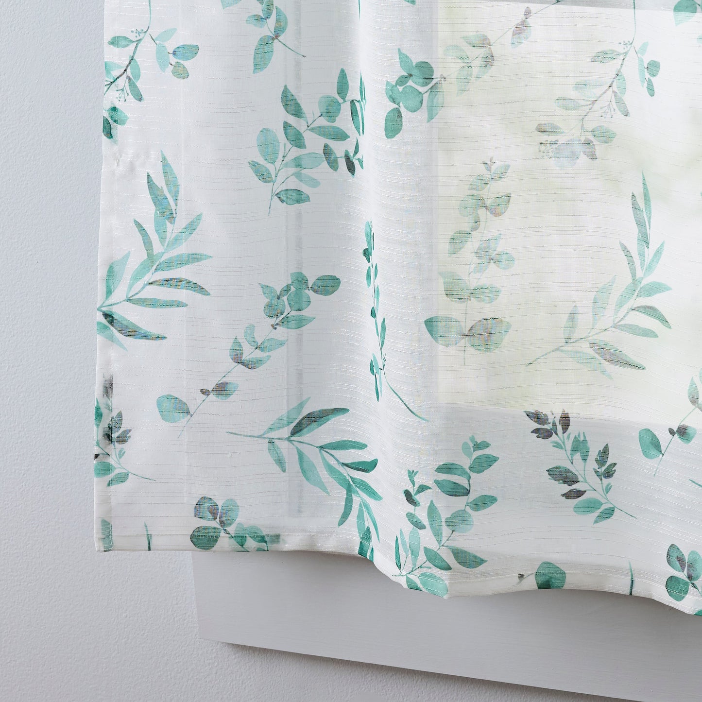 Martha Stewart Madison Valance und Tiers 3-teiliges Set