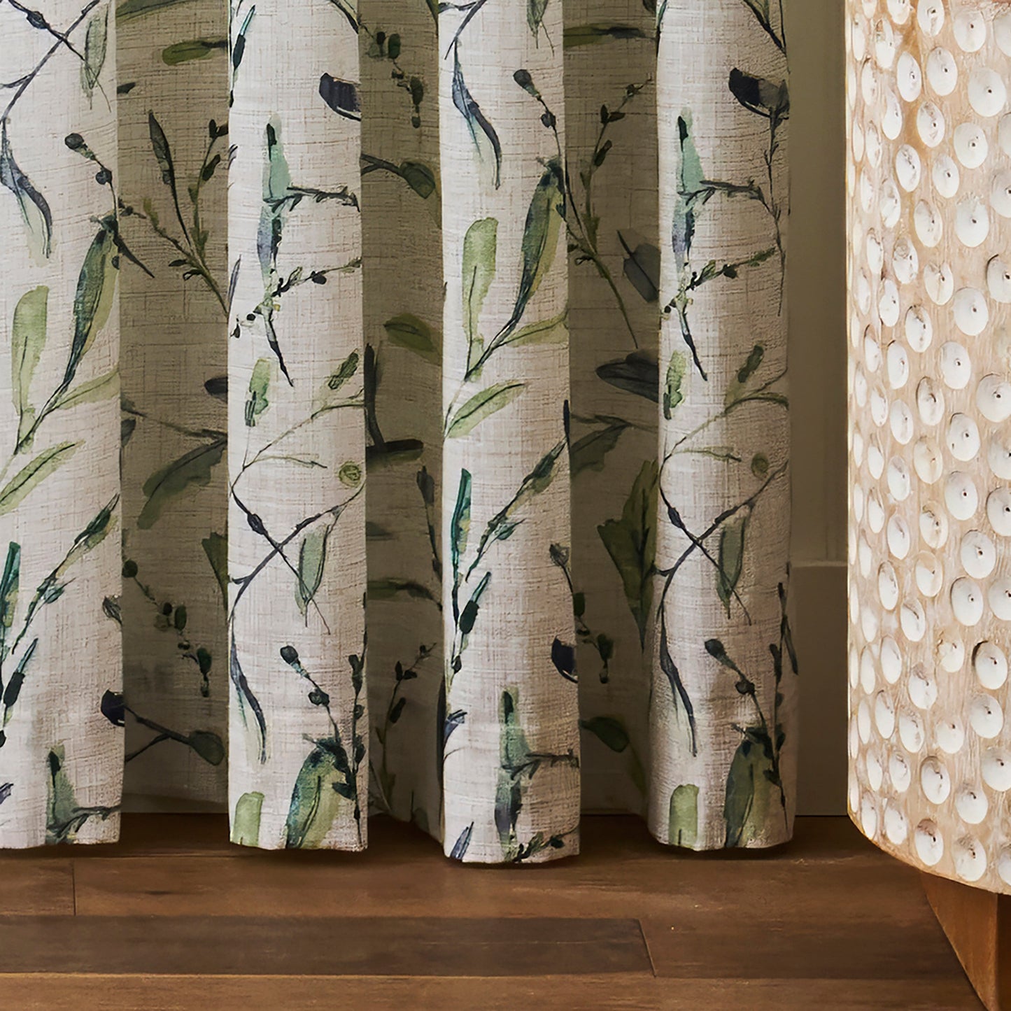 Martha Stewart Vernon Curtain Panel Paar