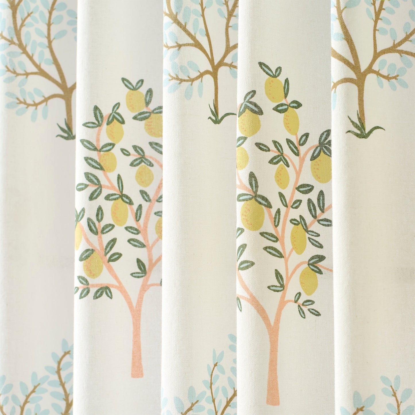 Peri Home Trees Vorhang Panel Paar und Tote Bag Set