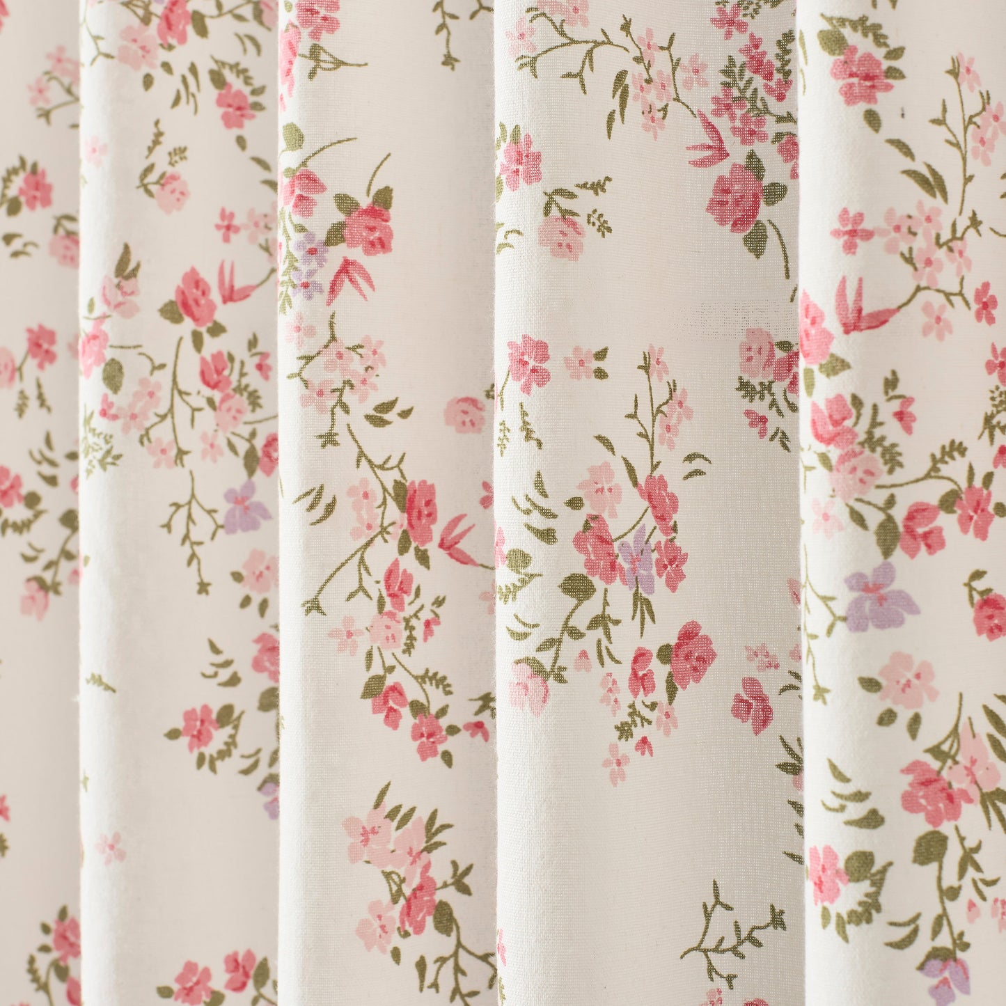 Peri Home Konfetti Floral Curtain Panel Paar und Tote Bag Set