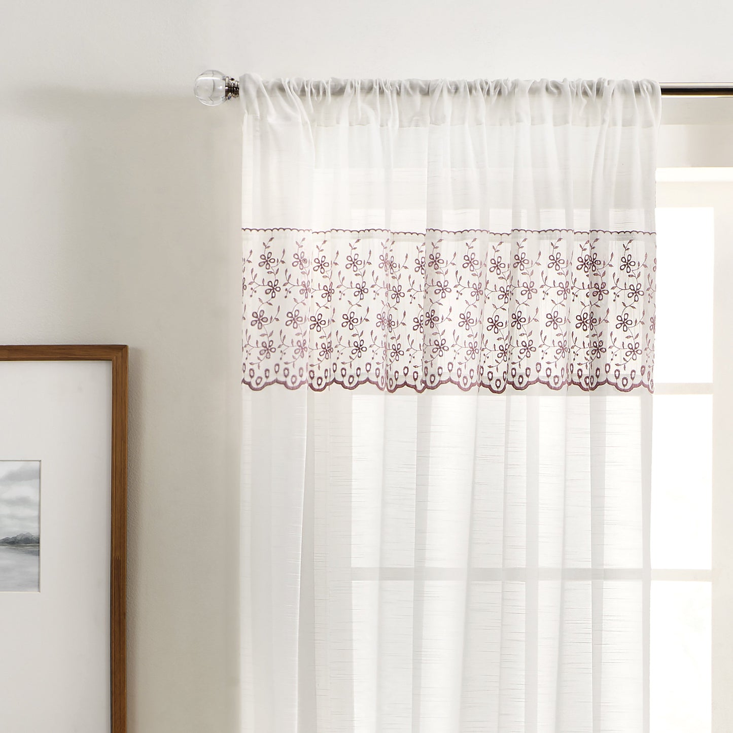Martha Stewart Fairford Curtain Panel Paar