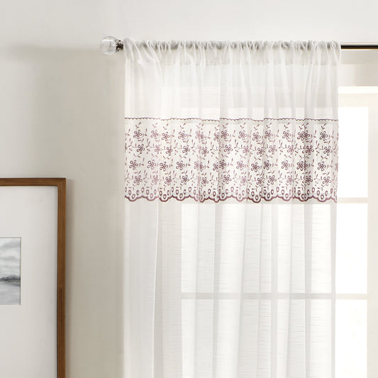 Martha Stewart Fairford Curtain Panel Paar