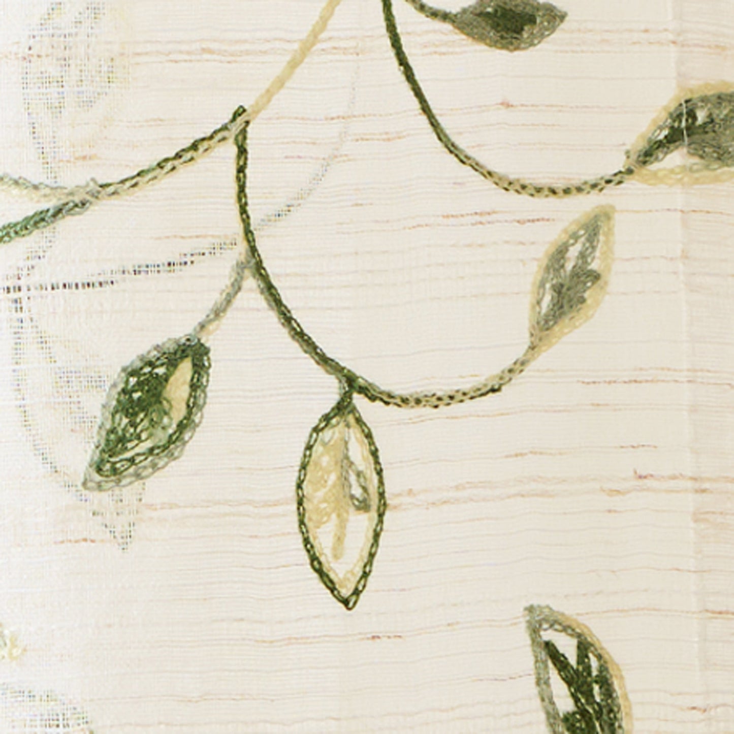 Martha Stewart Durham Stickerei Vorhang Panel Set