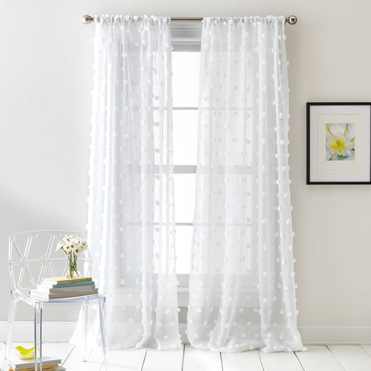 DKNY Ella Window Curtain Panel (Set von 2)