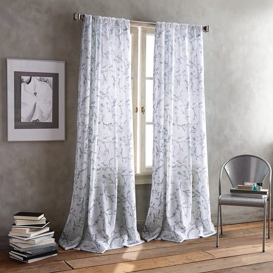 DKNY Promenade Sheer Curtain Panel Paar