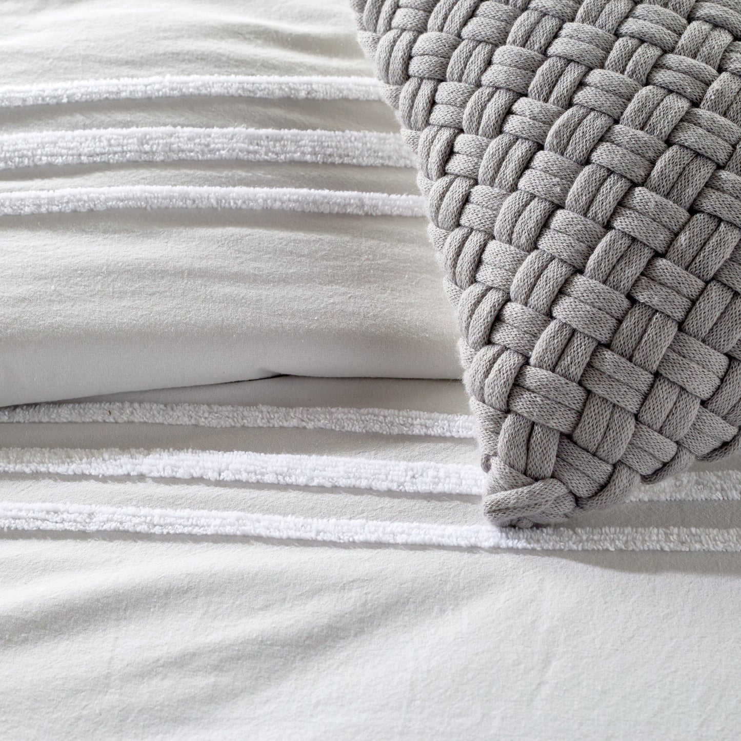 DKNY Chenille Stripe Komfortset