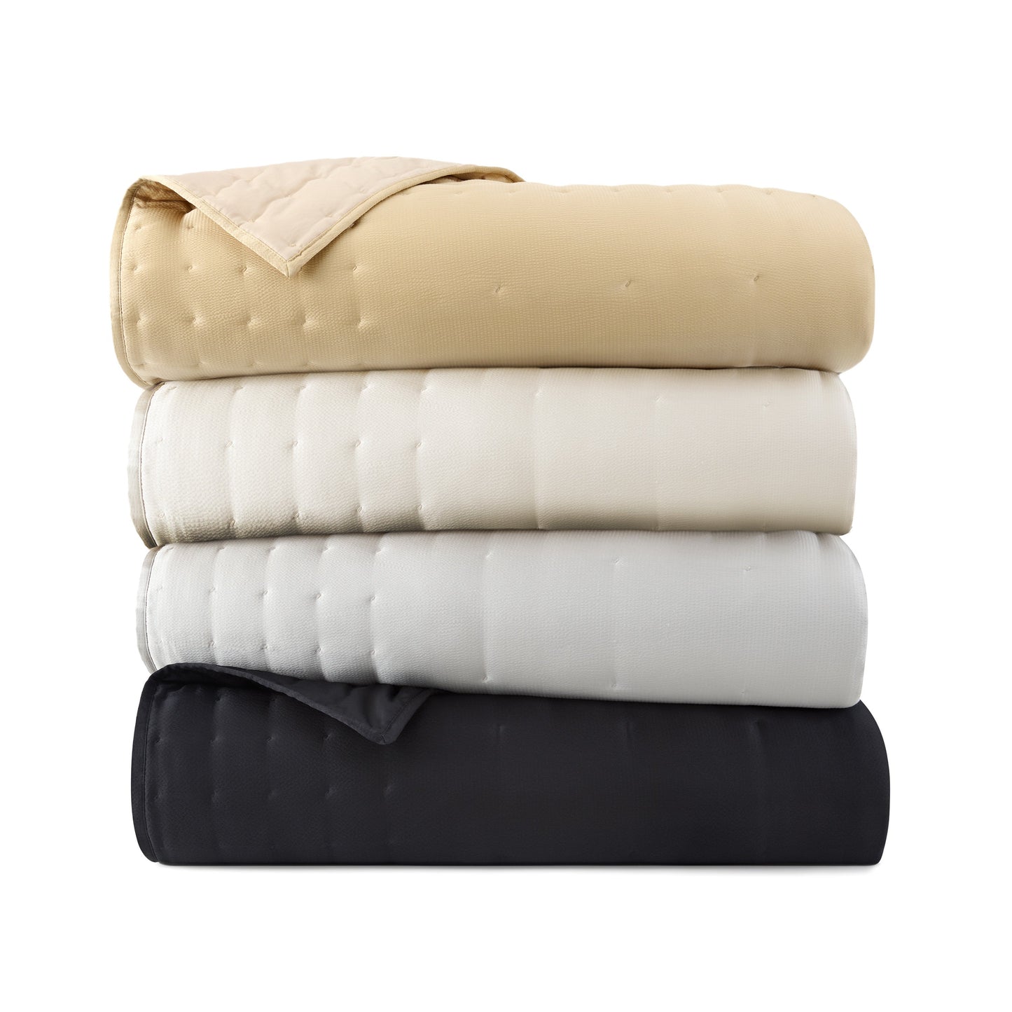 Donna Karan Home Hammered Silk Quilt Sammlung