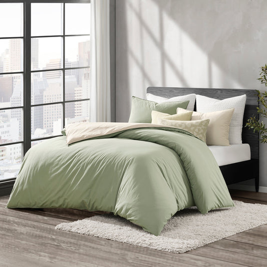DKNY Reversible Vintage Washed Cotton Comforter Set