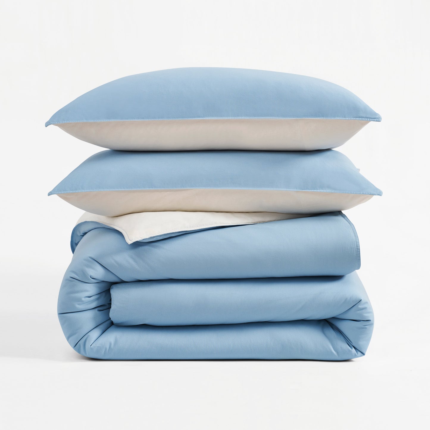 DKNY Reversible Vintage Washed Cotton Duvet Set