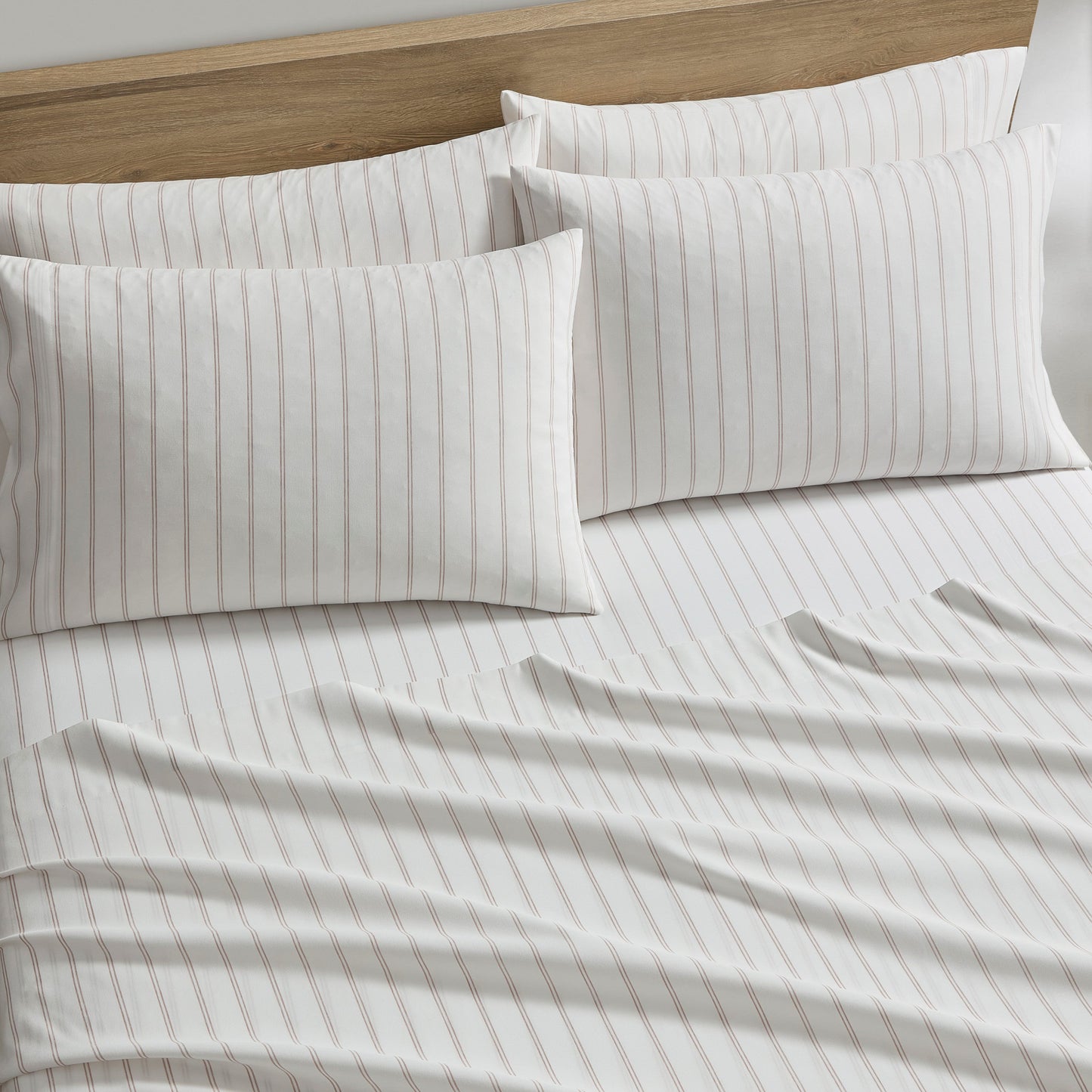 DKNY Heather-Hue Doppelstreifen 6-teiliges Sheet Set