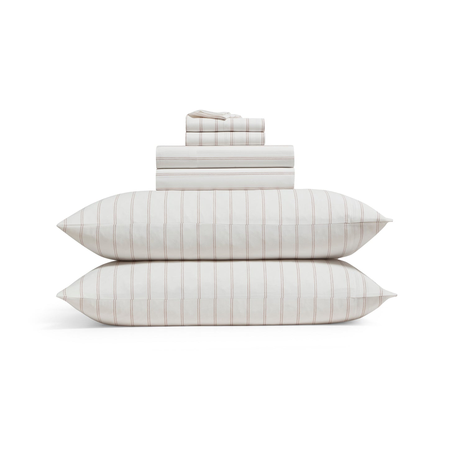DKNY Heather-Hue Doppelstreifen 6-teiliges Sheet Set