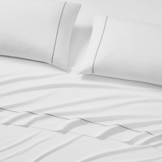 DKNY Tribeca Mikrofaser 4-Stück-Blatt-Set gewaschen