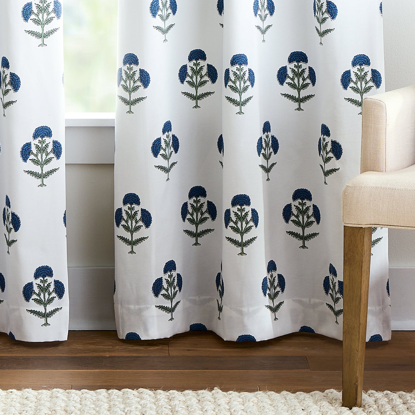 Martha Stewart Ayana Blackout Curtain, Set von 2 Panels
