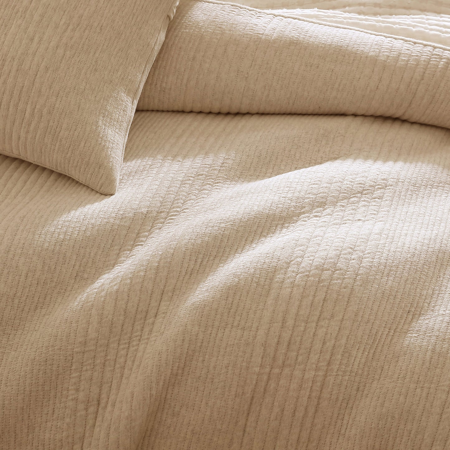 DKNY Reines Ribbed Jersey Comforter Set