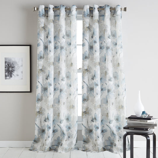 DKNY Modern Bloom Curtain Panel für