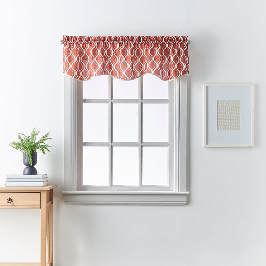Vorhangwerke Marokko Scallop Valance
