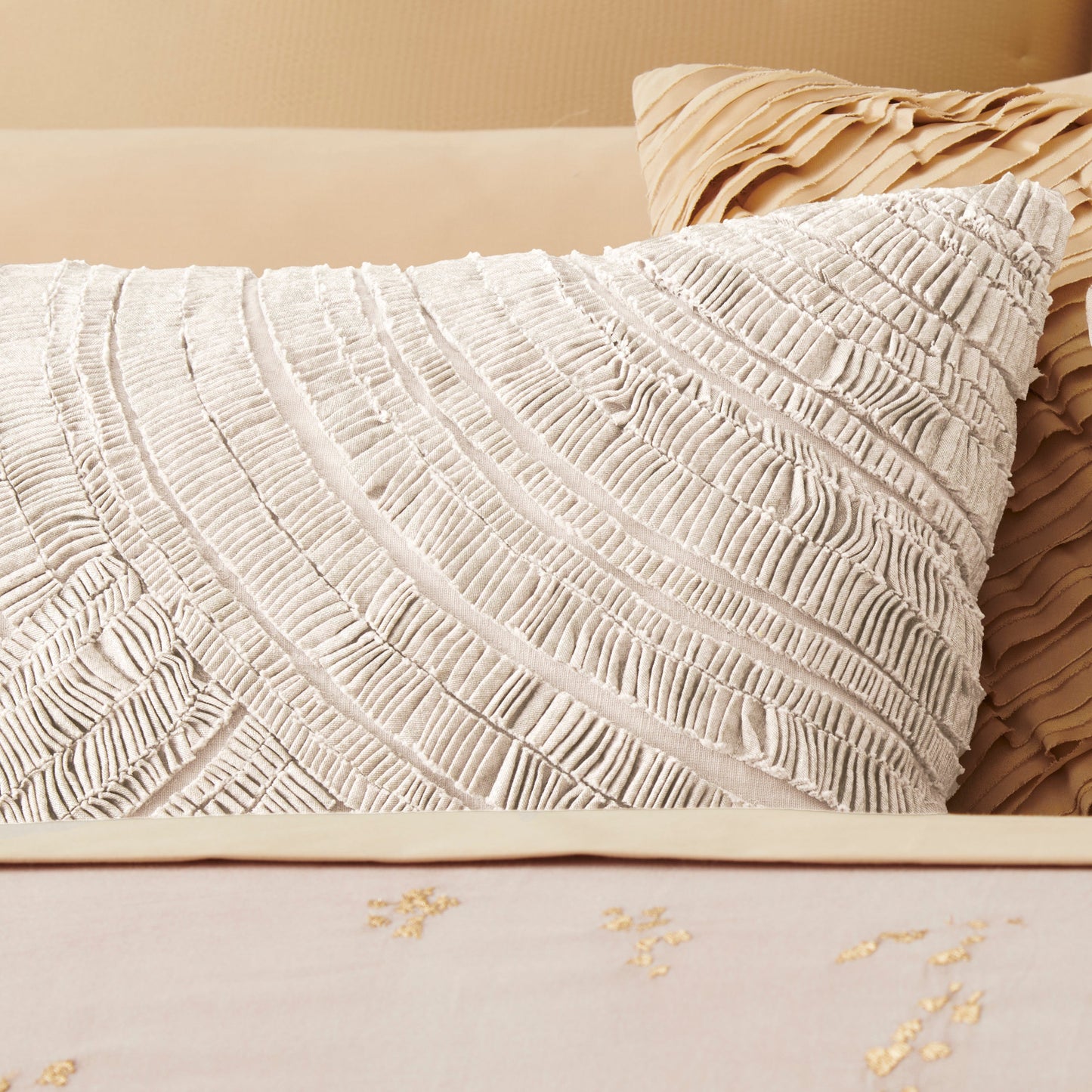 Donna Karan Home Folie gedruckt und texturiert Dekorative Kissen, 16 'x 20'