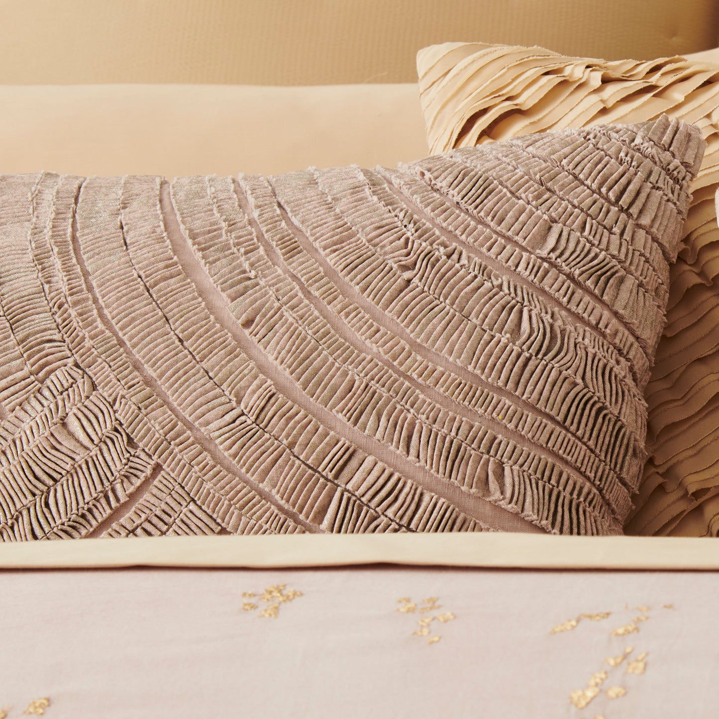 Donna Karan Home Folie gedruckt und texturiert Dekorative Kissen, 16 'x 20'