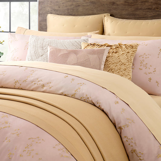 Donna Karan Home Folie gedruckt und texturiert Dekorative Kissen, 16 'x 20'