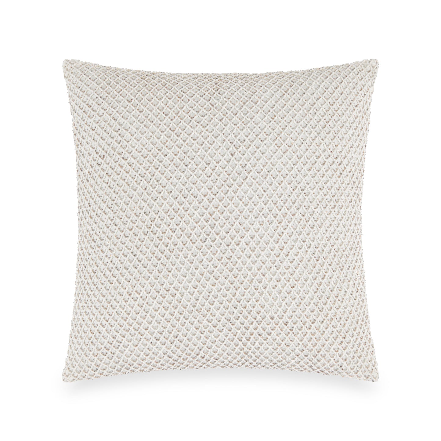 Donna Karan Home Beaded Netting Dekoratives Kissen, 18' x 18'