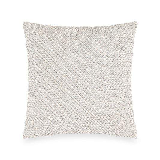 Donna Karan Home Beaded Netting Dekoratives Kissen, 18' x 18'