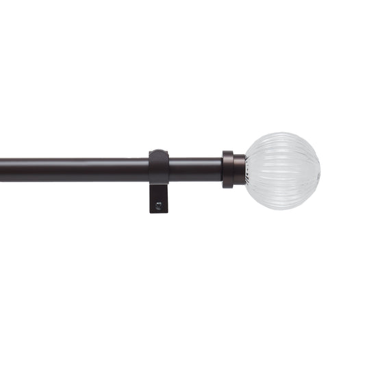 Martha Stewart Freeport Rhode Rod und Finial Set