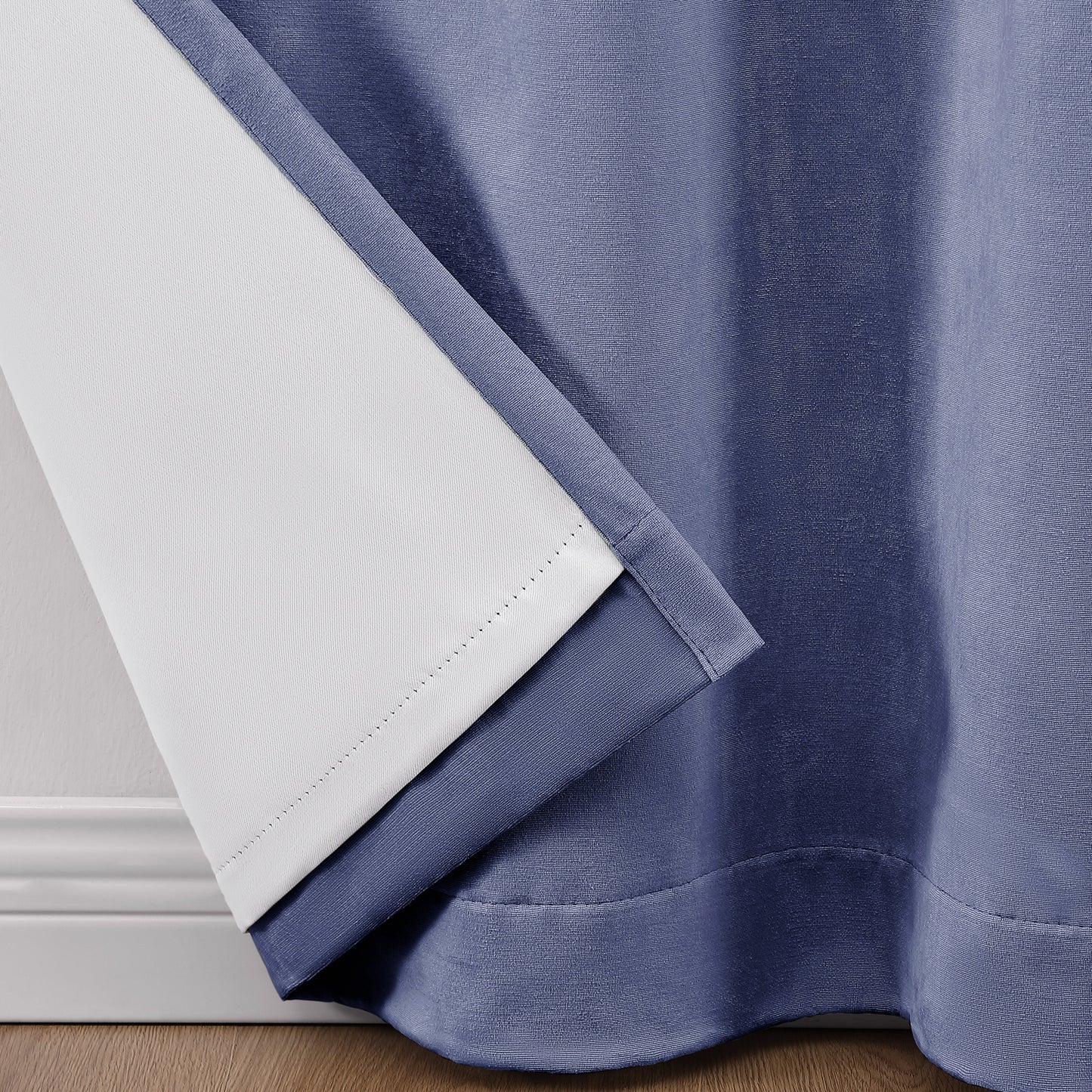 Martha Stewart Lucca Velvet Blackout Curtain Panel