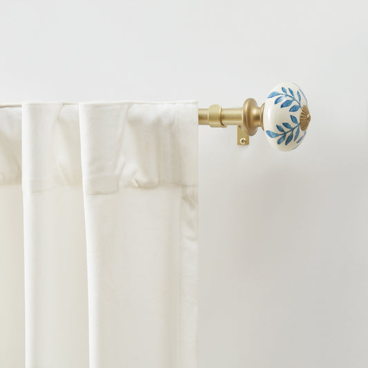 Martha Stewart Roseland Rod und Finial Set
