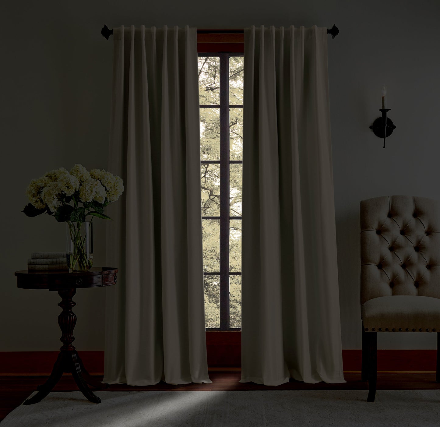 Martha Stewart Spellbound Blackout Curtain Panel Paar