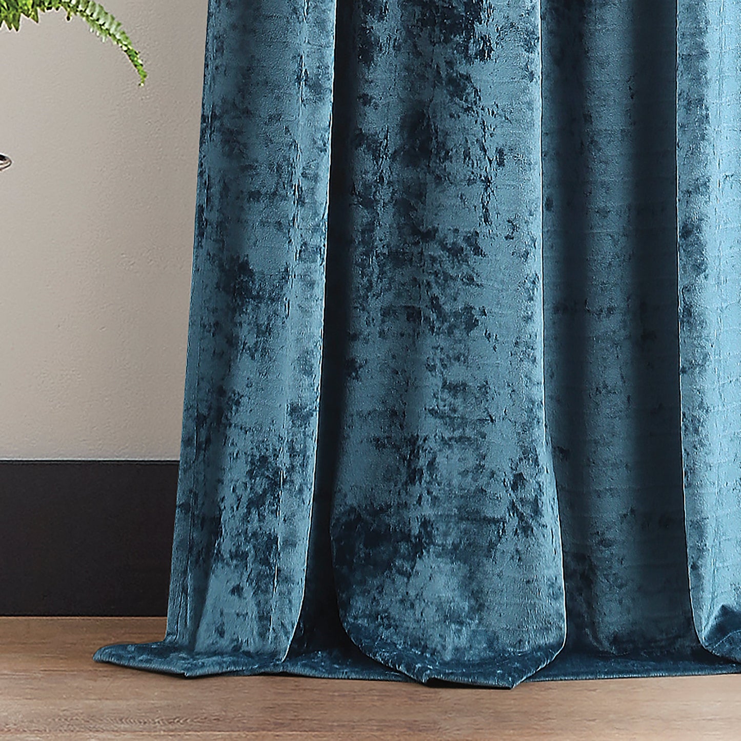Martha Stewart Wave Prägte Vorhang-Panel-Paar