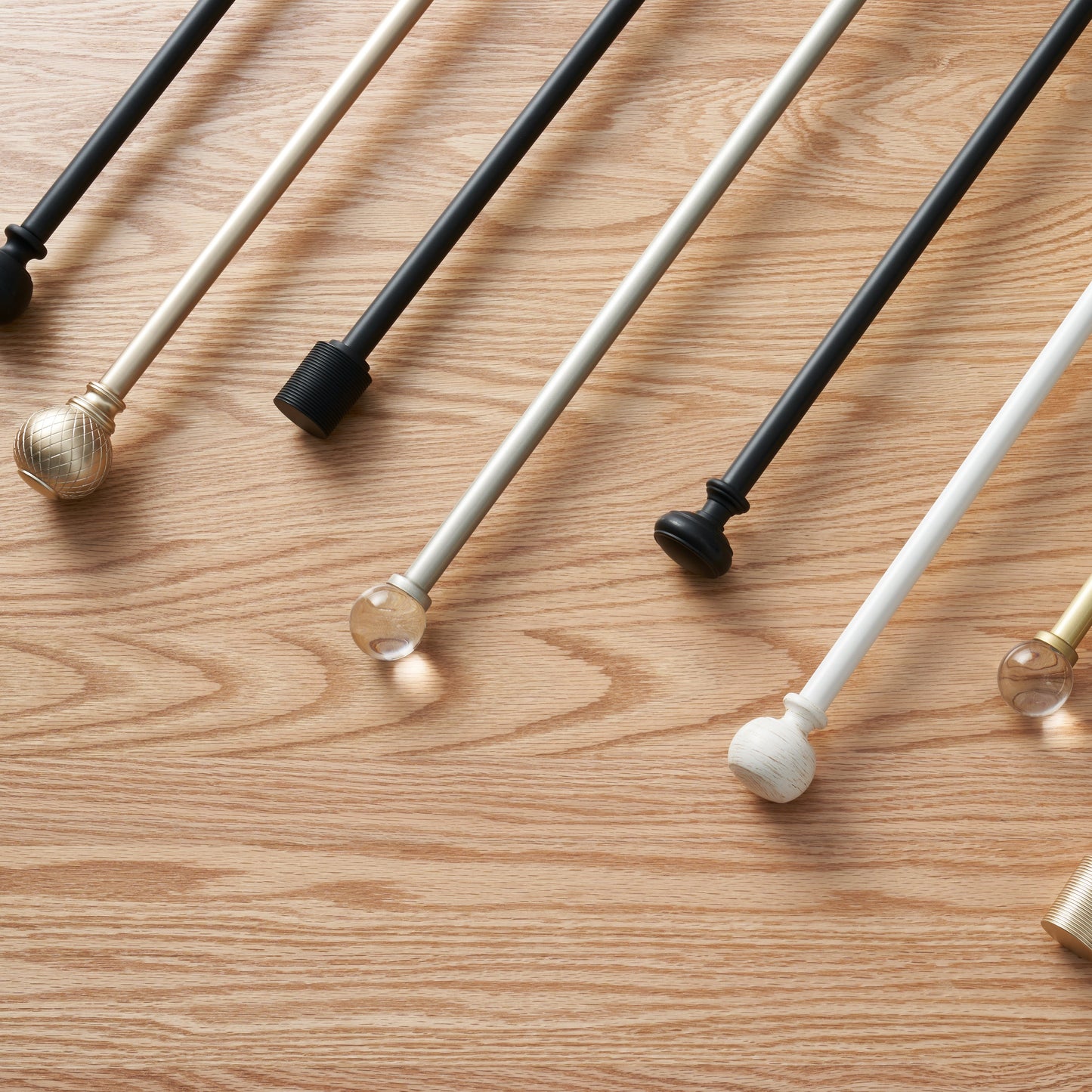 Martha Stewart Beaufort Fenster Rod und Finial Set