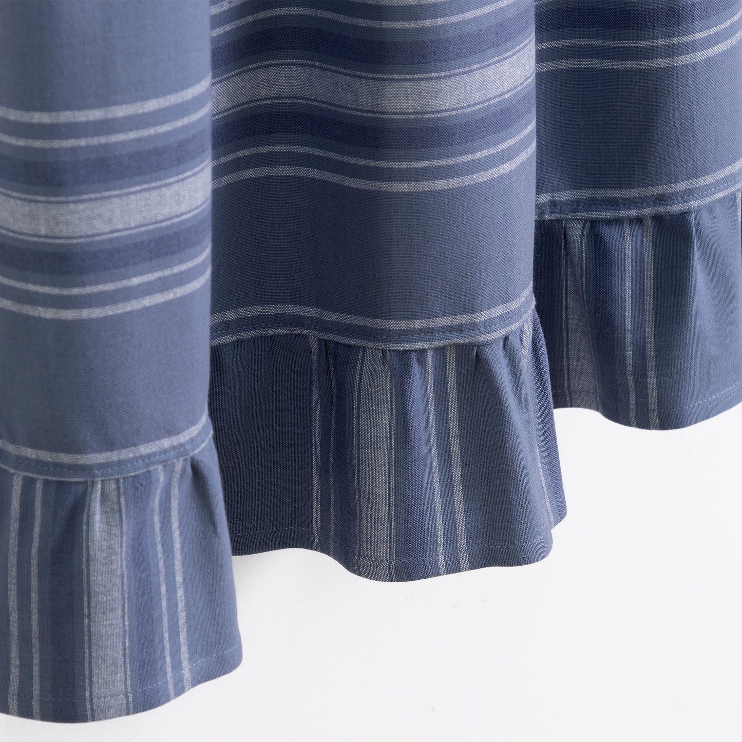 Martha Stewart Ruffle Stripe Valence